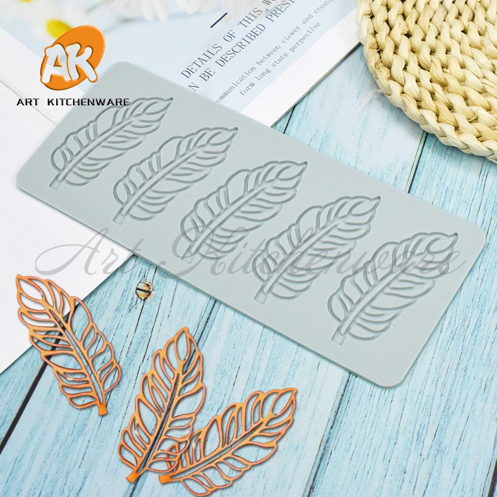 

Силиконовая форма для торта с листьями