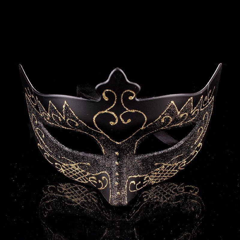 

Venice Women Masquerade Masks Men Prom Bar Party Cosplay Sexy Performance Dance Evening Festival Decorate Black Silver Blue Pink