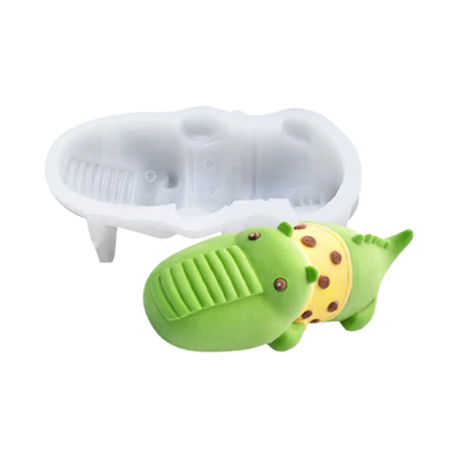 

Silicone Molds Chocolate 6-inch Animal Mold Laying-Bear Hippo Dog For DIY Cake Decoration Resin Casting Soap Car Decoration Maki