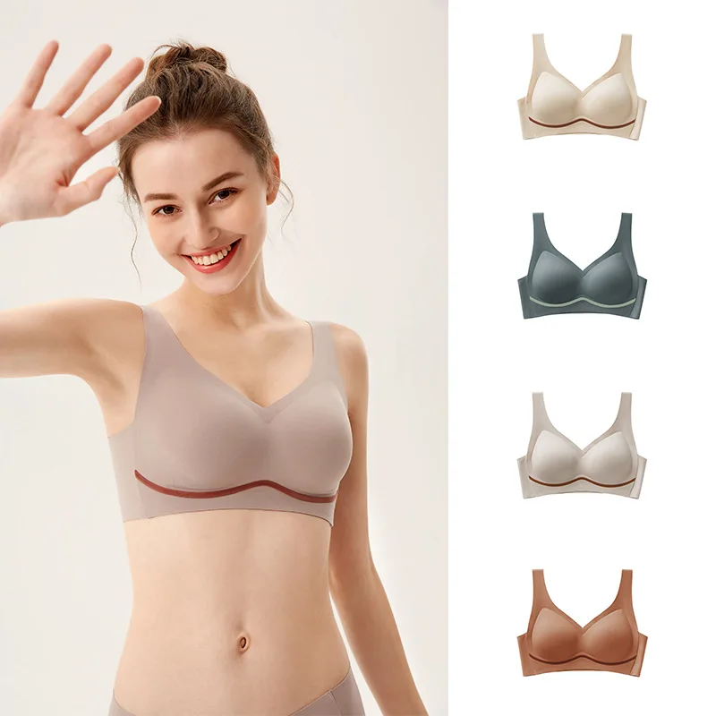 Seamless Backless Women's Bras No Trace Female Underwear Sports Top Bra for Women Free Shipping Comfortable No Rims Push-up Bras