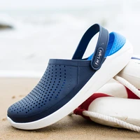 summer unisex fashion sandals men lightweight sneakers breathable outdoor half slippers designer slip on mens beach shoes