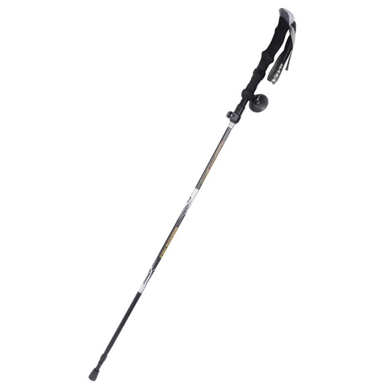 

Anti Shock Ultra Light Alpinism Pole Telescopic Ultralight Hiking Non-slip Stick