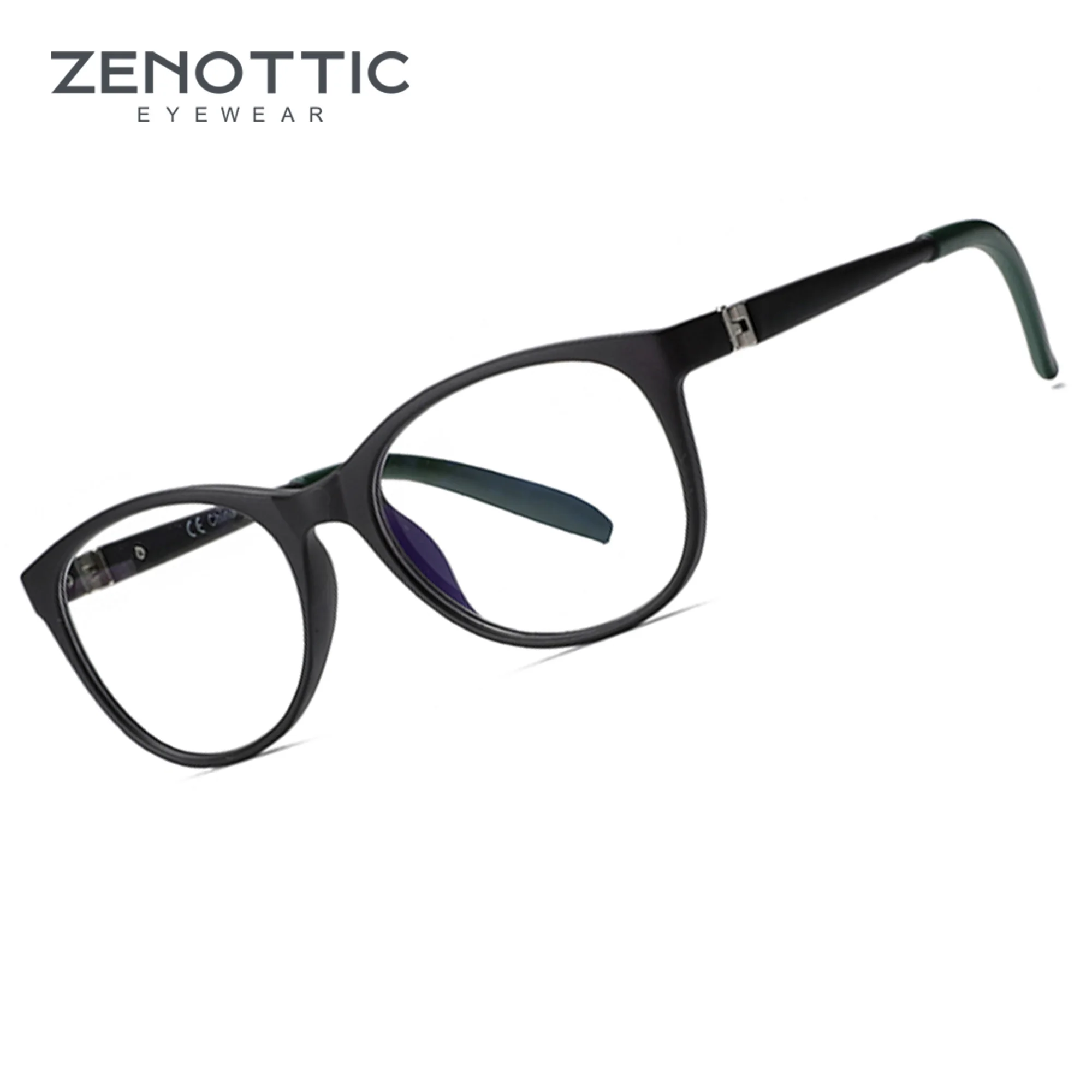 

ZENOTTIC TR90 Kids Glasses Frames Children Round Optical Myopia Eyeglasses Boy Girl Anti Blue Light Computer Goggles Spectacles