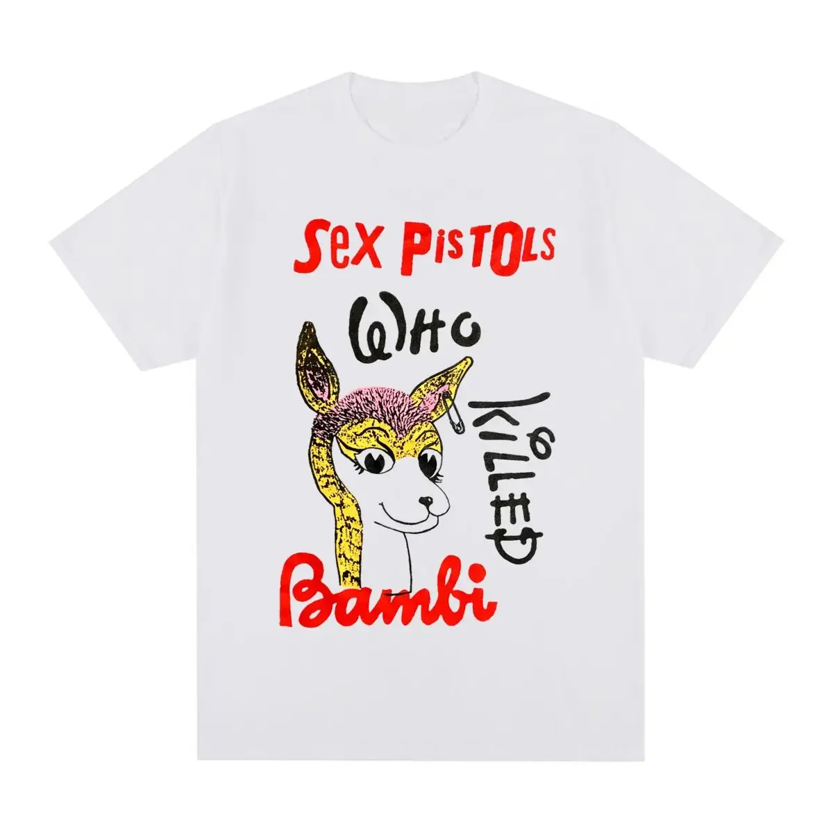 Мужская винтажная футболка из хлопка с рисунком пистолета