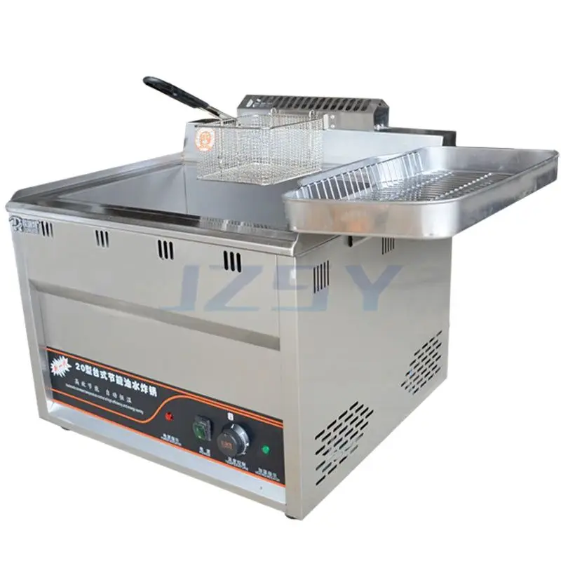 

Commercial Oil-Water Separation Electric Puffed Food Fryer 30L Stainless Steel Fried Chicken Potato Chips Frying Machine