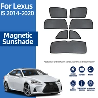 for lexus is xe30 300 350h 2013 2020 front windshield car sunshade shield rear baby side window sun shade visor magnetic curtain