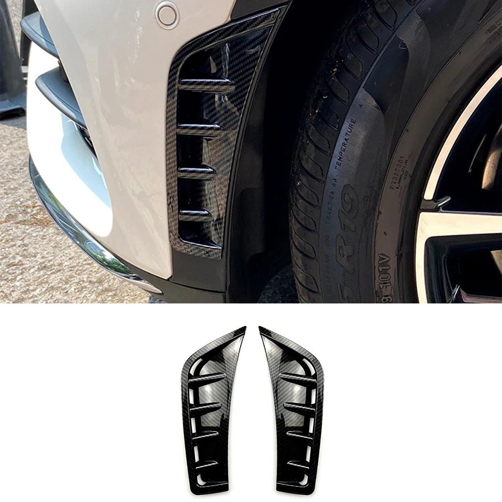 

2 шт., спойлер для переднего бампера и вентиляционного отверстия для Mercedes GLC X253 Class GLC43 GLC63 GLC260 GLC300 2020 20201