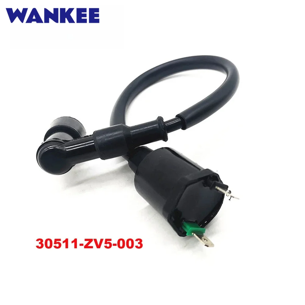Фото Катушка зажигания Wankee для подвесных моторов Honda 30511-ZV5-003 30512-ZV5-003 30513-ZV5-003 35HP 40HP 45HP 50HP, запчасти для двигателей 1997-2007 годов №3