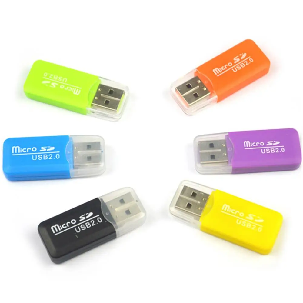 

Портативный адаптер для ПК кардридер USB 2,0 TF T-Flash ноутбук компьютер
