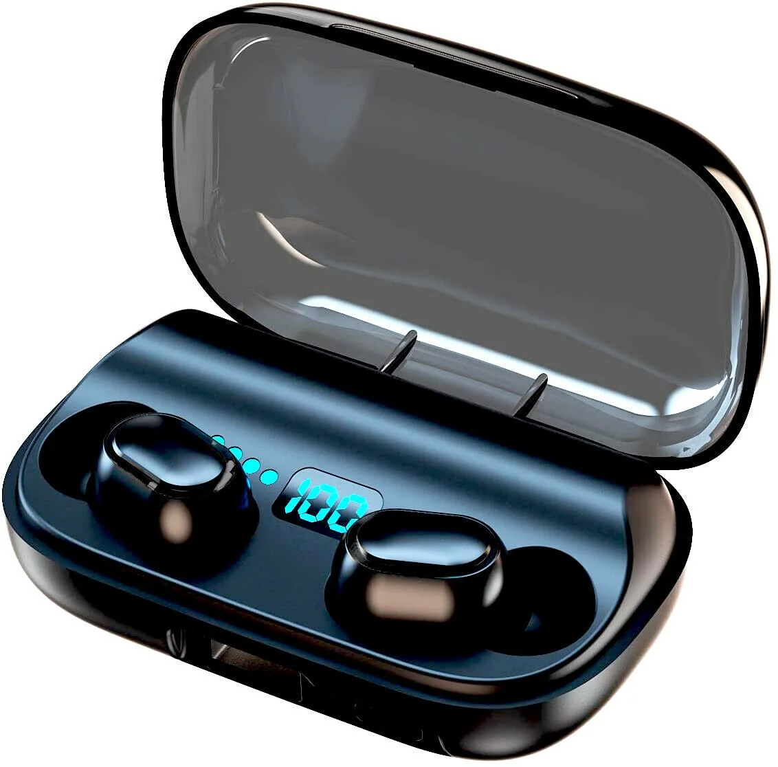 

Bluetooth Headphones True Wireless Earbuds Earphone TWS for All Mobile &amp