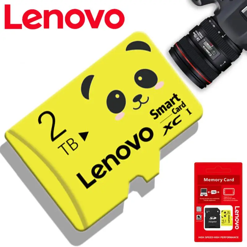 Оригинальная карта памяти Lenovo Micro TF SD стандартная высокоскоростная 1 ТБ 64 ГБ