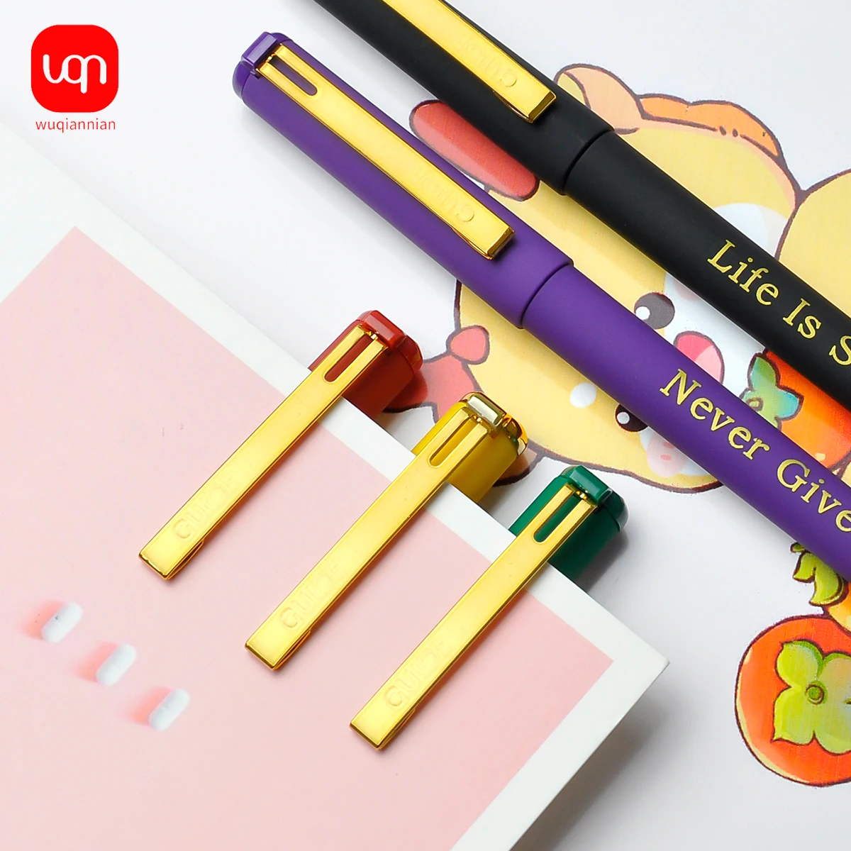 6 шт. декоративные пластиковые шариковые ручки