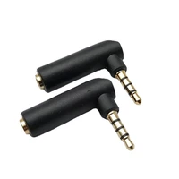 3 5mm male to female elbow adapter 3 5mm male to female 90 degree mobile phone headset audio adapter