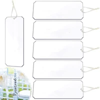 6pcs wedding chairs acrylic tag reserved signs hanging reserved signs with ribbon for wedding important events church pews chair