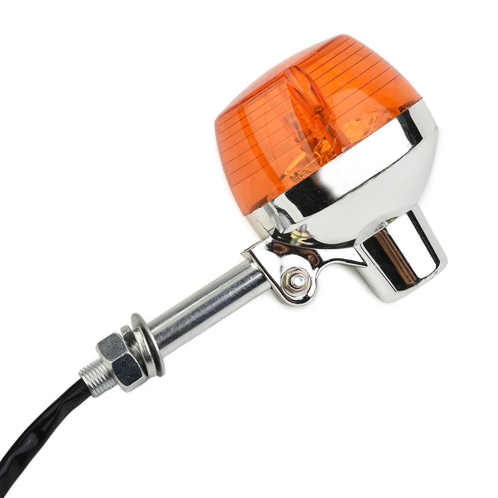 Прочная и супер яркая пара указателей поворота мотоцикла с оранжевым цветом линз