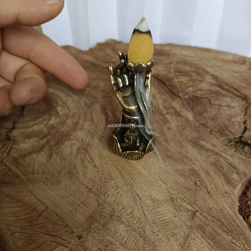 Держатель для благовоний в винтажном стиле ручная подставка форме водопада