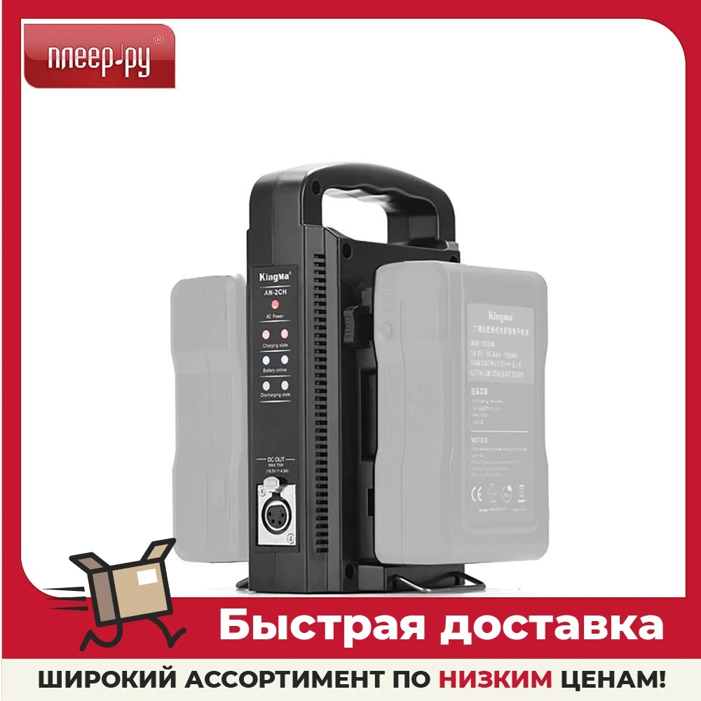 Зарядное устройство Kingma AN-2CH для Gold Mount 19857