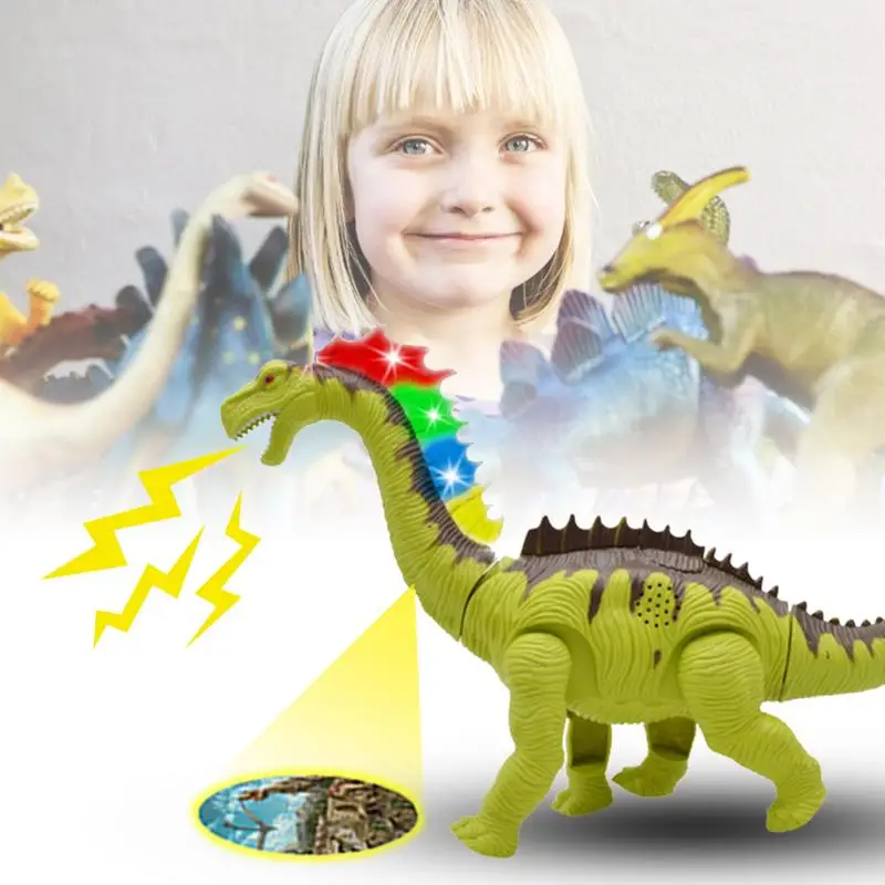 

Large Electric Dinosaur Walking Egg Laying Projection Light Music Long Necked Dragon Simulation Animal Model Children's Toy