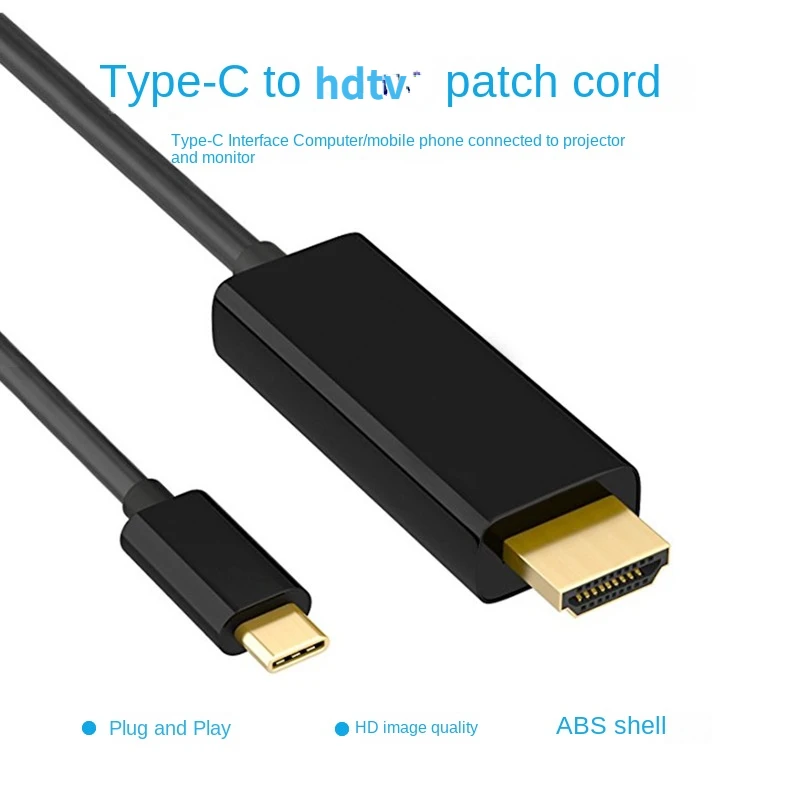 

Адаптер USB Type-C в HDTV-совместимый адаптер USB 3,1 Φ в HDTV-совместимый адаптер Φ для MacBook Matebook
