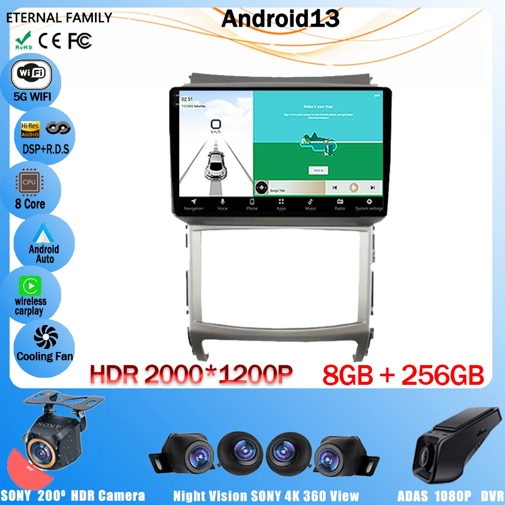 

Автомобильный Android 13 для Hyundai Veracruz ix55 2006-2015 мультимедийный DVD-плеер автомобильное радио DSP Carplay WIFI 4G навигация GPS головное устройство