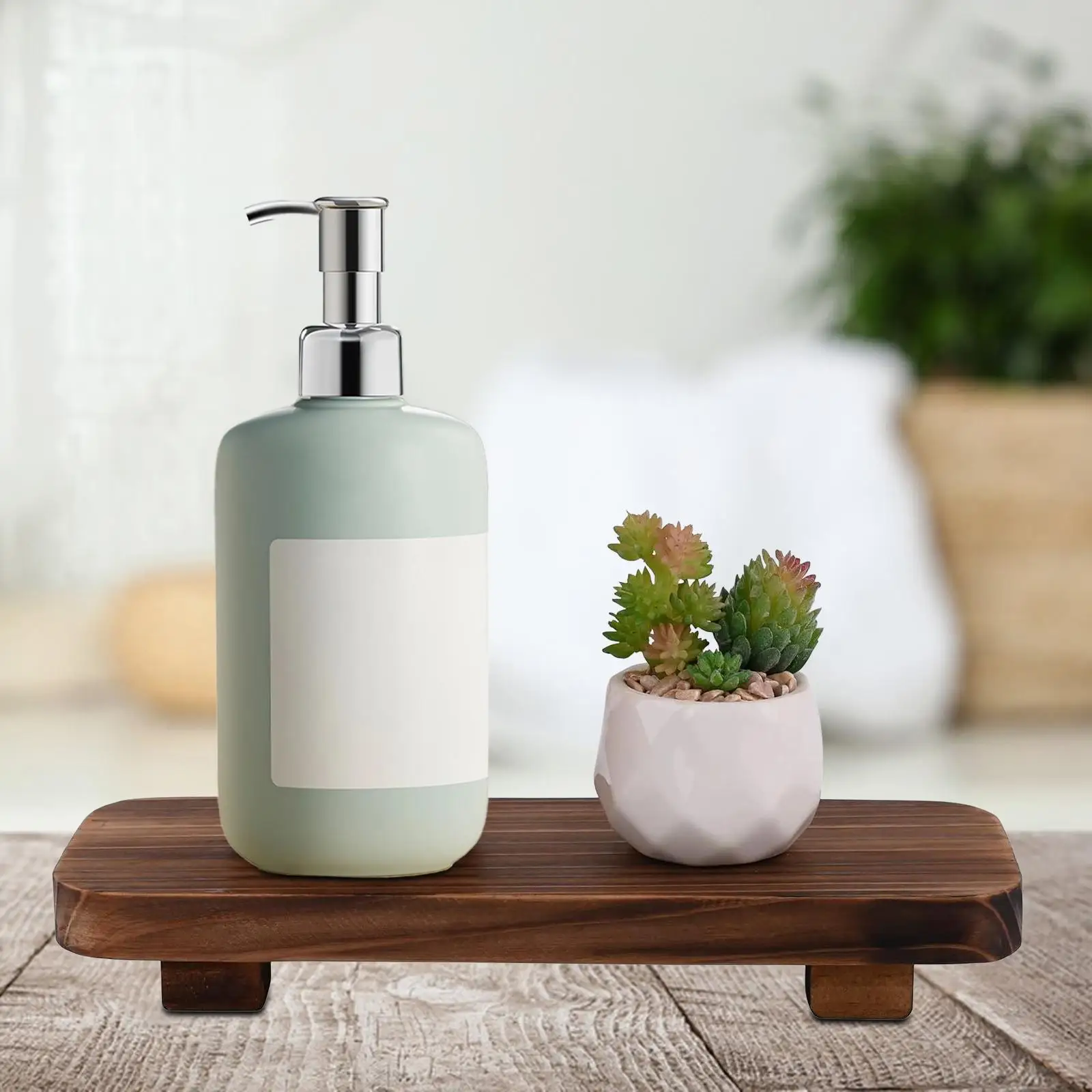 Подставка под дерево для ванной комнаты подставка мыло деревянная дисплея