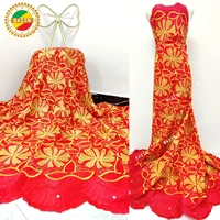 2 5 or 5 yards colorful african swiss voile cotton in switzerland for gambia ankara traditional wedding dresses embroidery swiss
