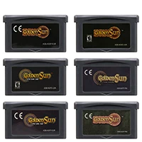 Игровой картридж GBA, 32 бит, игровая консоль, карта Golden Sun Series «Потерянный возраст» для GBA/SP/DS