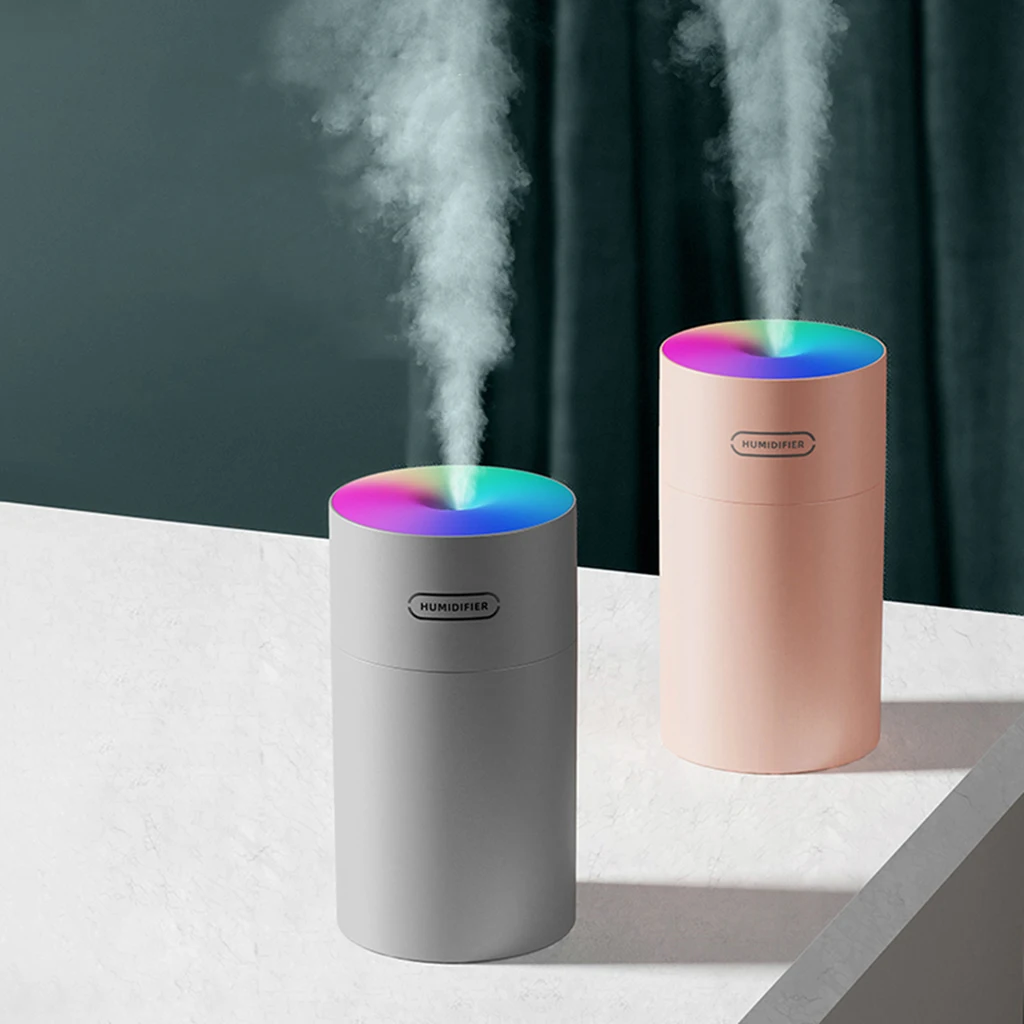 

270ml Portable USB Air Humidifier Ultrasonic Purifier Aroma Diffuser Steam Mist Maker for Car Home Office Atomizer Aromatherapy