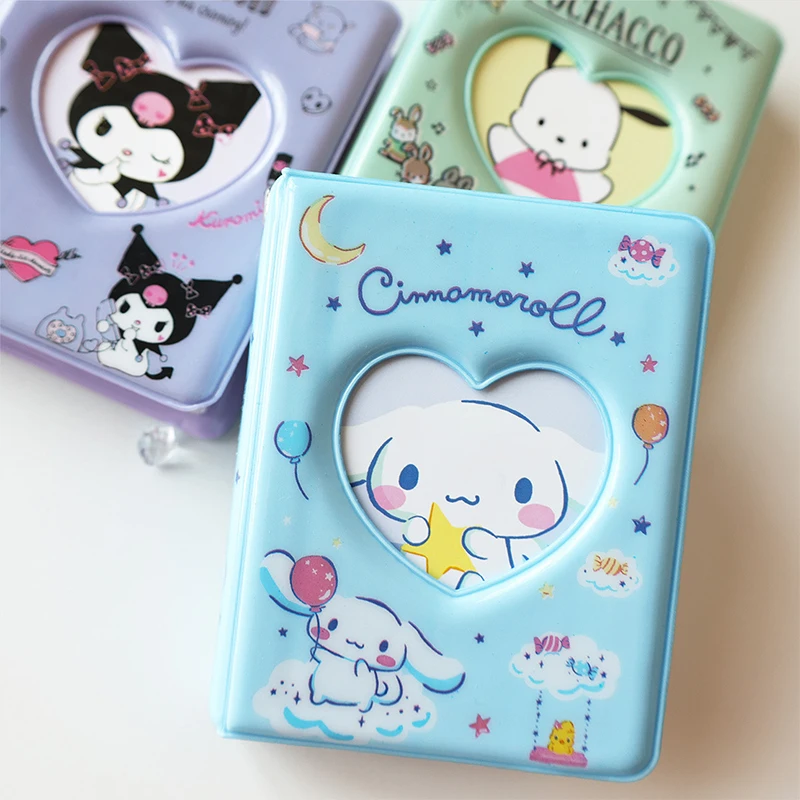 Kawaii 3-дюймовая книга с карточками фотоальбом аниме Kuromi Melody Cinnamoroll мини-грузовик