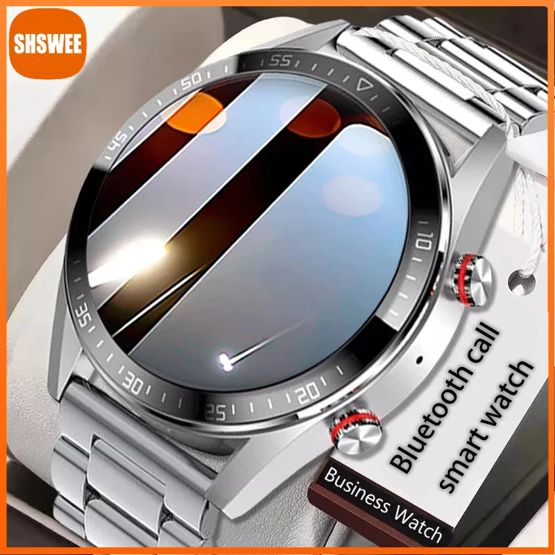 

454*454 Full Touch Screen Smart Watch for Men Women Always Display The Time Sports Bluetooth Call Local Music Smartwatch Clock