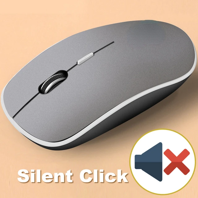 

Hot Sales Wireless Mouse Silent Computer Mouse 1600 DPI Ergonomic Mause Noiseless Sound USB PC Mice Mute Wireless Mice for Lapto