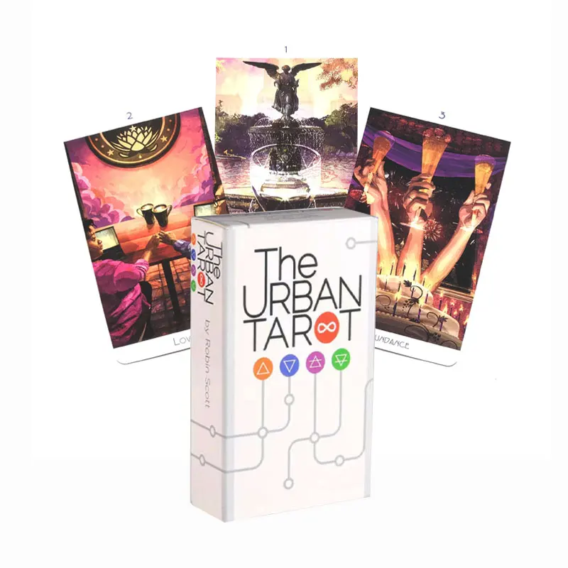 

New English Tarot Leisure entertainment Fate Chess Cards Game The Urban Tarot Cards Is Worth Having