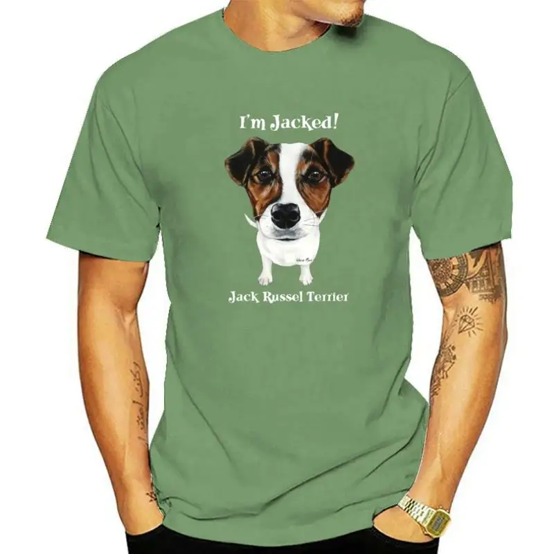 New Jack Russel Graphic Shirts Puppy Terrier Lovers Dog Unisex T Shirt 19655Hd4