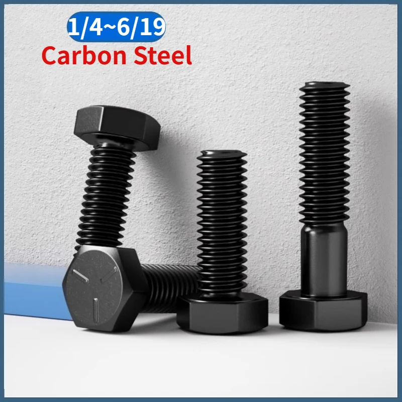 

Болты с шестигранной головкой из углеродистой стали UNC 1/4-20 5/16-18 3/8-16 7/16-14 1/2-13 9/16-12