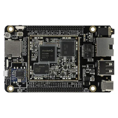 RK3308BY Четырехъядерный процессор IoT 64-битная основная плата Интеллектуальное