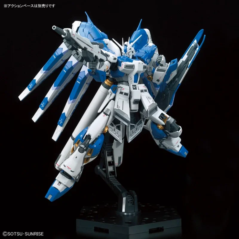 В наличии оригинальные фигурки BANDAI GUNDAM RG 1/144 RX-93-V2 Hi-v Gundam ANIME ACTION собрать модель
