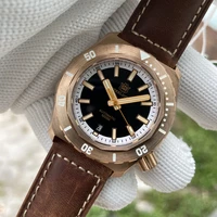 steeldive cusn8 bronze retro mechanical watch sd1947s 1000m waterproof two color super bright luminous dive wristwatch for men