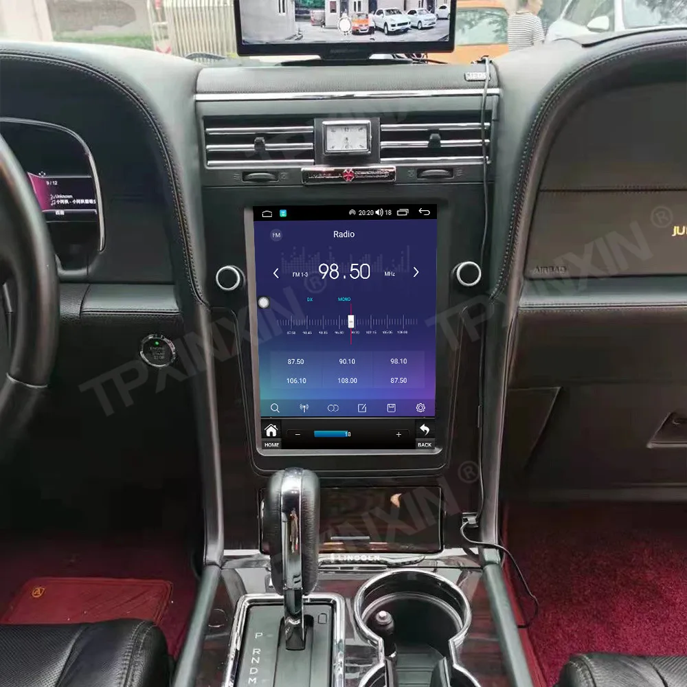 Автомобильная мультимедиа на базе Android для Lincoln Navigator 2014 2015 2016 2017 автомобильный GPS