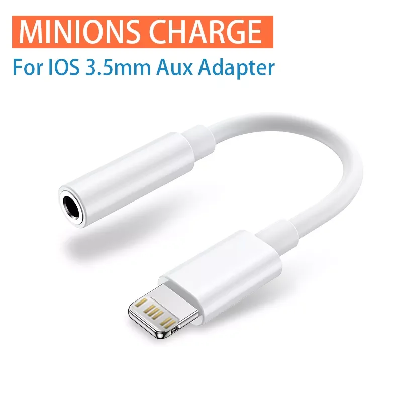 

For iPhone to 3.5mm Headphones Adapter For iPhone13 12 11 Pro max x xr For iPad iPod Aux cable 3.5mm Jack Cable For ios Adapter