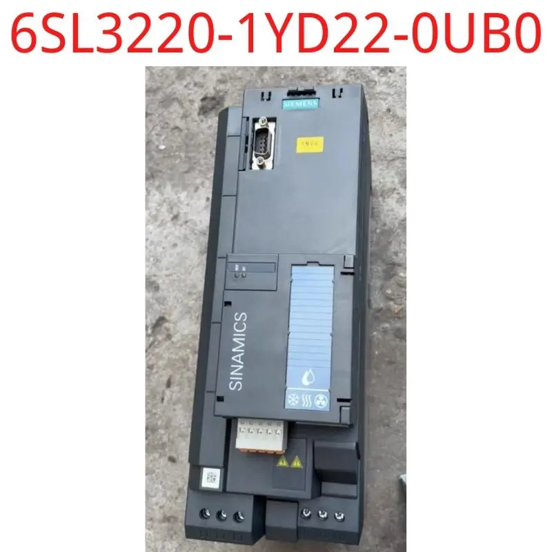 used Siemens test ok real 6SL3220-1YD22-0UB0