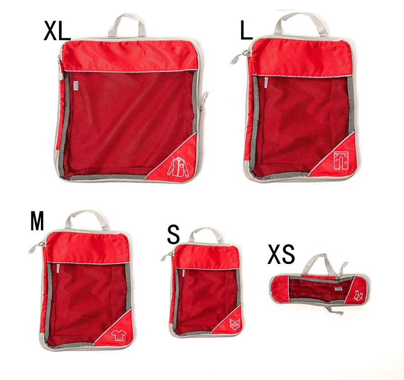 3/6PCS Compressed Travel Packing Cubes Storage Organizer Set with Shoe Bag Luggage Portable Suitcase Bag Travel Accesorio Viaje