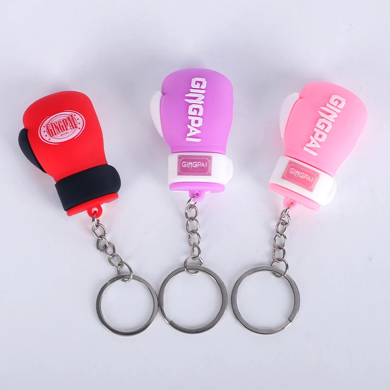 Оптовая продажа искусственный брелок для ключей кольцо детские перчатки