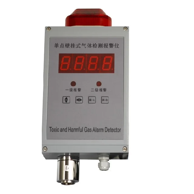 Industry  Carbon Dioxide Detector with 4-20ma Output NDIR CO2 Sensor Infrared Sensor Sound+light A-l-a-r-m Fixed 0-50000ppm 1ppm