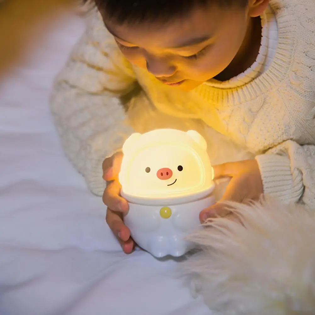 

1 компл., привлекательная мультяшная силиконовая прикроватная лампа, многофункциональная настольная лампа, светодиодное украшение, подаро...