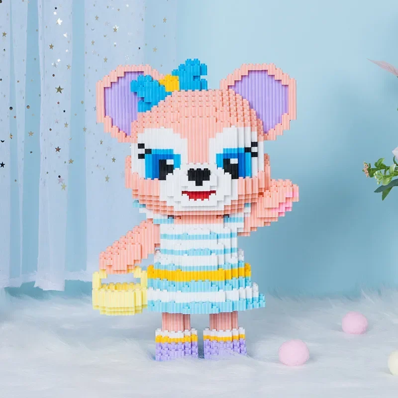 Гитара Duffy OluMel строительный блок Gelatoni StellaLou 3D модель мини собранные микро кирпичи