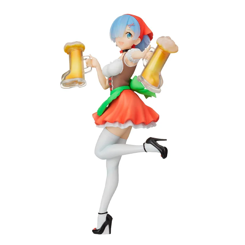 

Предварительная продажа от Zero Rem Oktoberfest фигурки Rem Статические украшения коллекционные модели игрушки Аниме фигурки Rem модельные украшения