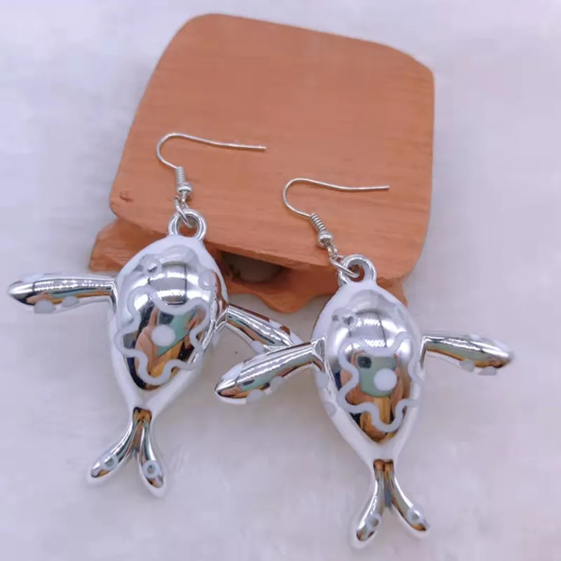 Новые акриловые цветные серьги Искусственные сделай сам персонализированный