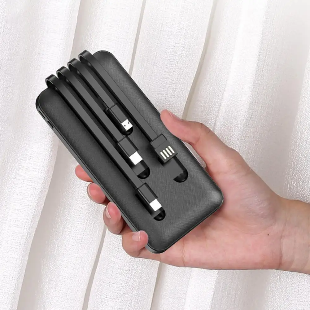 

Большой емкости, четыре интерфейса, 20000 мАч, эффективный внешний аккумулятор USB для использования вне помещений