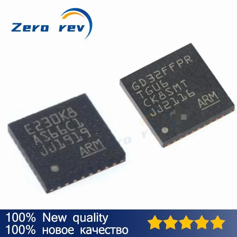 

1Pcs 100% New GD32E230K8U6 E230K8 GD32E230K6U6 E230K6 GD32E103TBU6 GD32FFPRTGU6 QFN-36 GD32W515PIQ6 QFN-56 Original Chips Ic