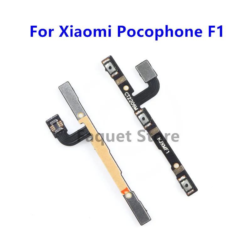 

For Xiaomi Pocophone F1 New Power On Off Volume Up Down Key Button Poco F1 Switch Ribbon Flex Cable Replacement Parts